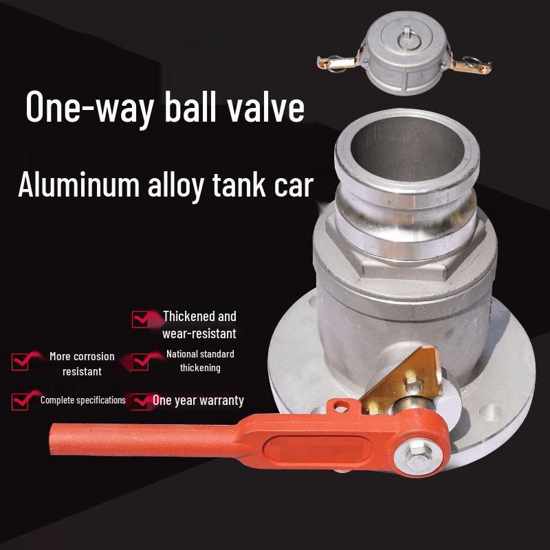 Aluminum Alloy Unidirectional Male End Ball Valve