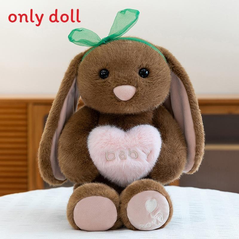 Cute Heart Hugging Cartoon Rabbit Plush Doll Children Toy For Kids Comfort And Decorative Space