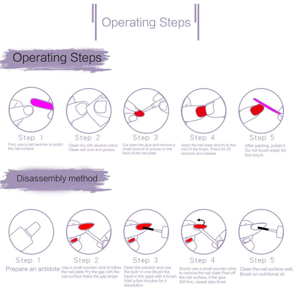 24Pcs Simple White French Artificial Toenails Shiny Rhinestones Toe False Nails Wearable Short Flat Shape Fake Toenails