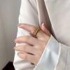 Позолоченный стильный ремешок для часов из нержавеющей стали 316L, кольца для женщин, массивные кольца на палец, водонепроницаемые ювелирные изделия, подарок