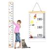 Wall Hanging Growth Chart Ruler Wooden Wall Sticker New Height Measuring Chart  for Kids Child Room
