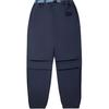 Li Ning Trendy Sports Series Versatile Simple Color Block Casual Pants Men Bottoms Dark-Blue AYKV423-1