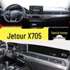 Солнцезащитный коврик для защиты приборной панели Chery Jetour X70S