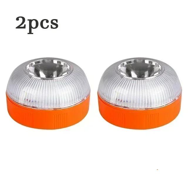 Новейший портативный аварийный автомобильный маячок оранжевый/синий/красный магнитно-индукционный стробоскопический водонепроницаемый фонарик