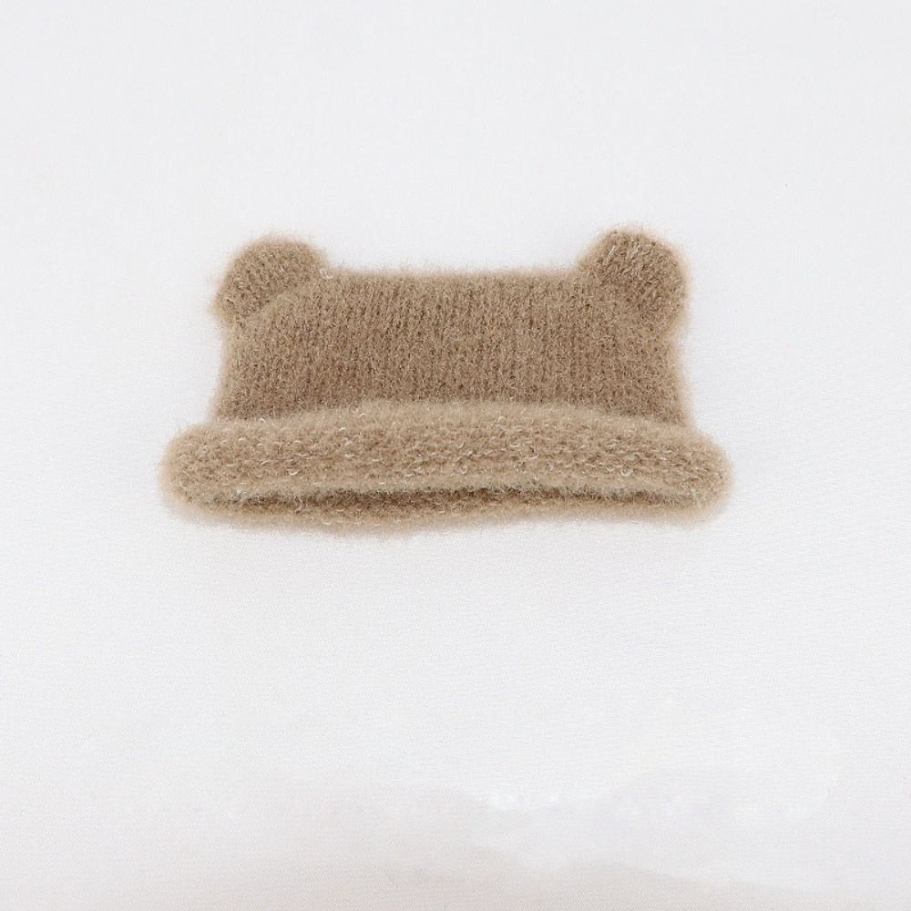 5 стилей кукольной миниатюрной шляпы ручной работы вязаные шапки аксессуары 10 см хлопковые куклы