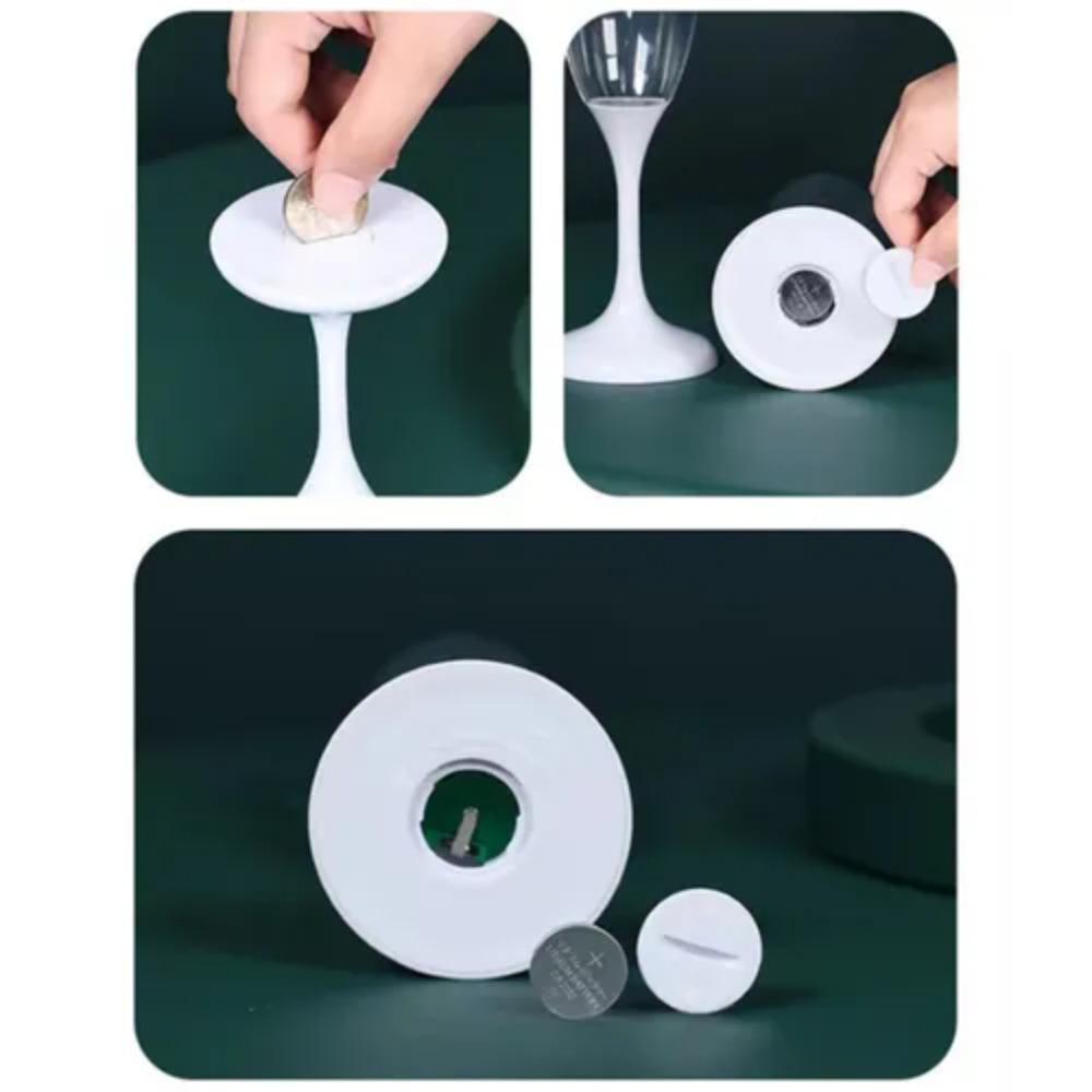 Акриловая индукционная светящаяся чашка 120 мл, светодиодная чашка для украшения шампанского