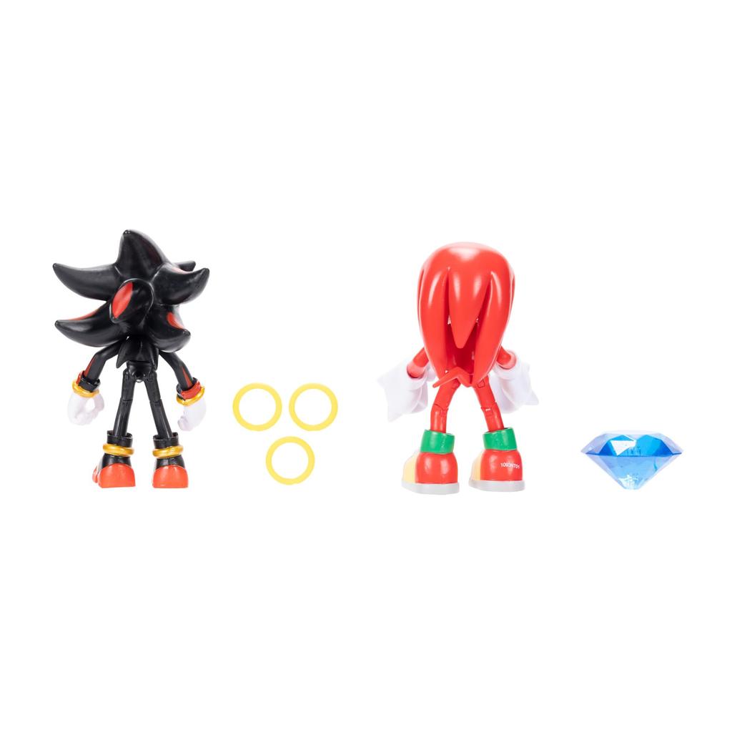 Sonic the Hedgehog 4-Inch Action Figure 2-Pack – Knuckles & Shadow