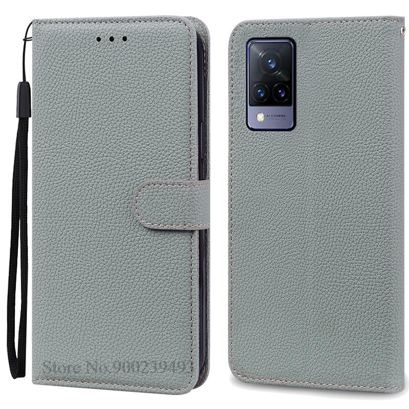 Для чехла Vivo V21 Vivo V21 5G Кошелек Флип Кожаный Чехол Для Vivo V2050 V2066 V2108 Vivo V 21 Задняя Крышка Для Корпуса Vivo V21 5G