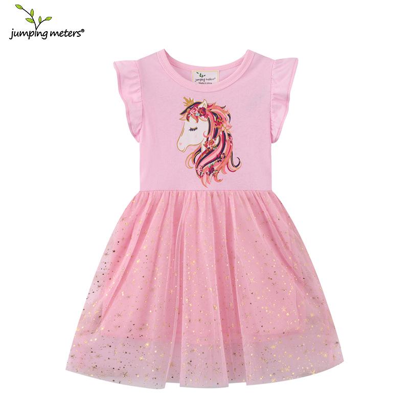 Стильное летнее платье для девочек 2024 года — европейский и американский дизайн