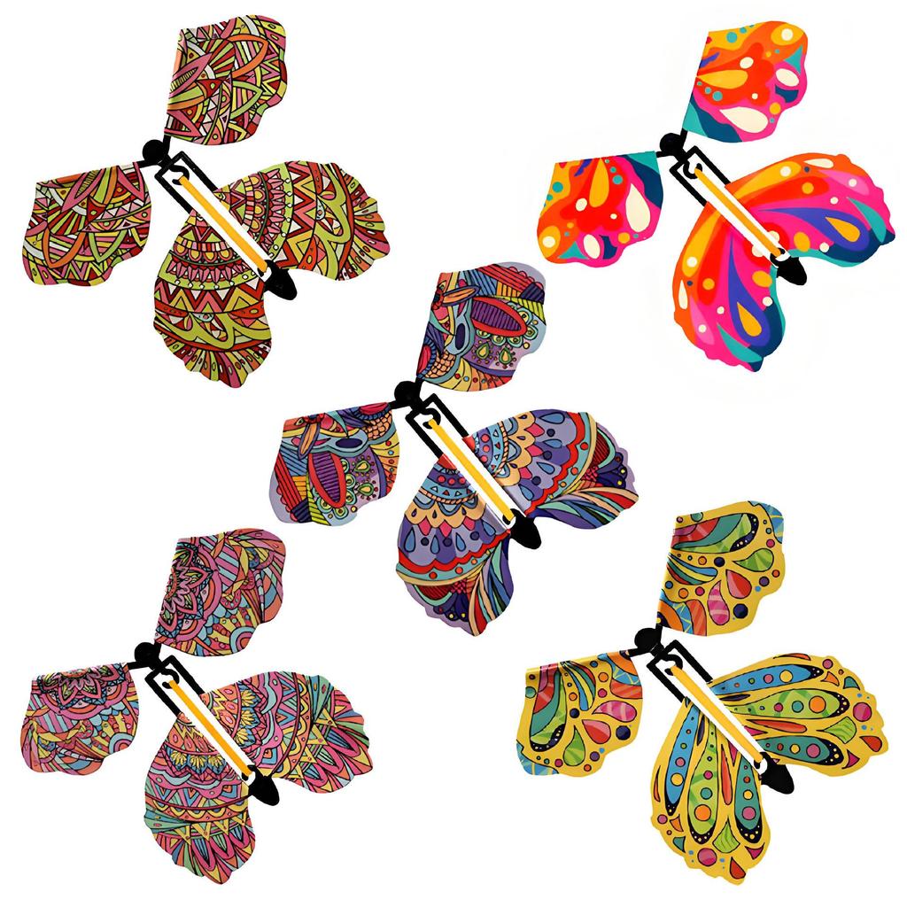 Волшебная летающая бабочка - Уникальная игрушка-закладка и подарок