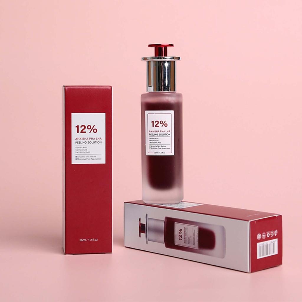 Фруктовый салициловый пилинг от черных точек, угрей, шрамов, акне, сужение пор, увлажнение 35 мл