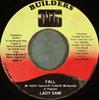 7-дюймовая пластинка LADY SAW / CHRISTOPHER - Fall / Real Gangster NONE Builders 2003 Ямайка Регги, Ска и Даб Б/У