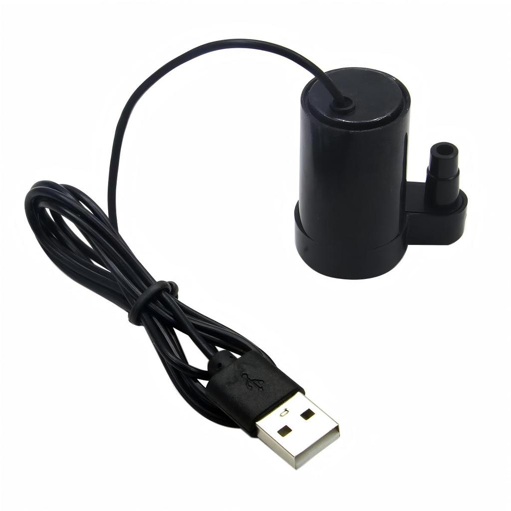 1 шт. Мини-погружной микро-водяной насос DC 3-5 В с USB, Маленький аквариумный насос для аквариумов, пруда, фонтана, гидропоники, сада