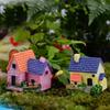 Dollhouse Castle Micro Landscape House Villa Figurines Fairy Garden Decoration Miniature Ornaments