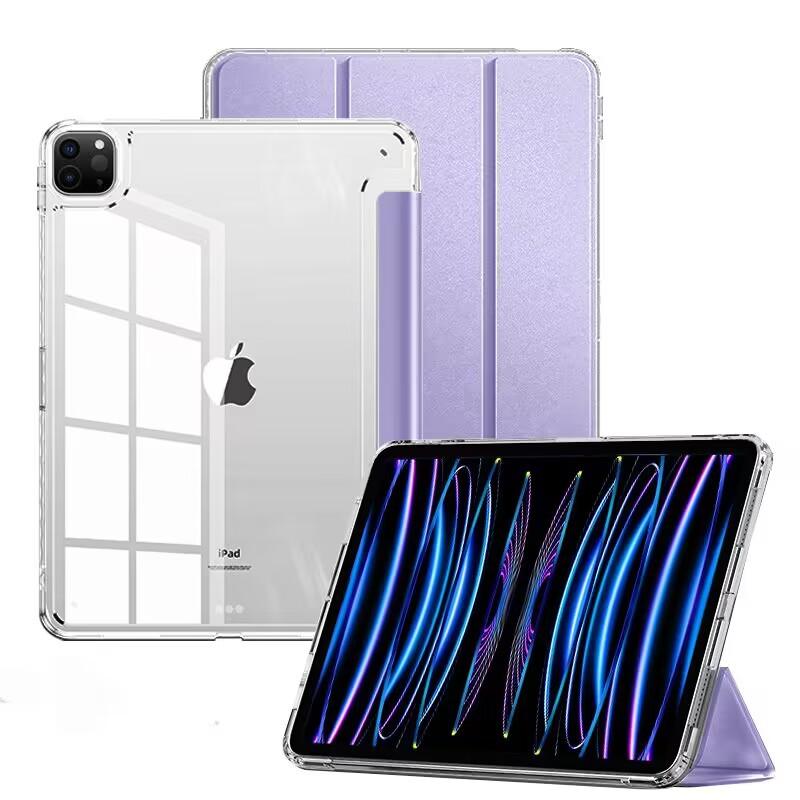 Прозрачный акриловый защитный чехол для 25 моделей iPad Air 7, без слота для стилуса; Также подходит для моделей Apple Pro с диагональю 8 дюймов и 10,2 дюйма.