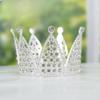 Новый день рождения, маленькая корона, украшение для выпечки торта, вечерние свадебный головной убор, мини-корона, украшение автомобиля