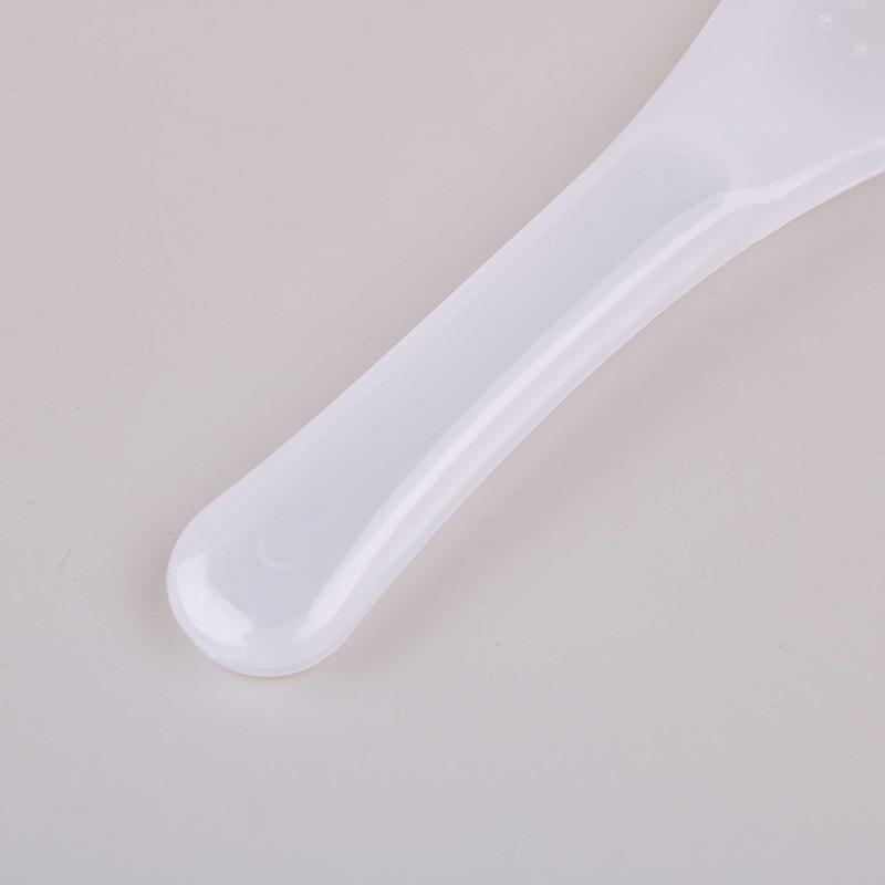 2 шт. кухонные антипригарные ложки для риса, ручные ложки для роллов, прозрачные пластиковые ложки для еды