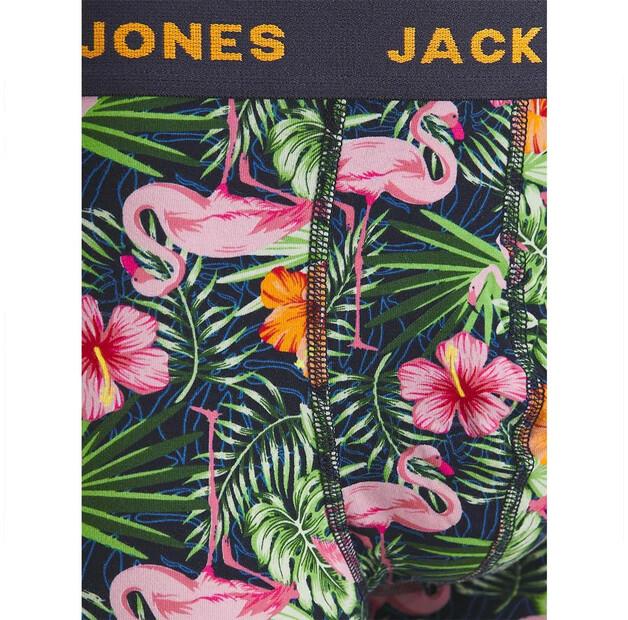 Jack & Jones Pink Flamingo Plus Size боксеры 5 шт.