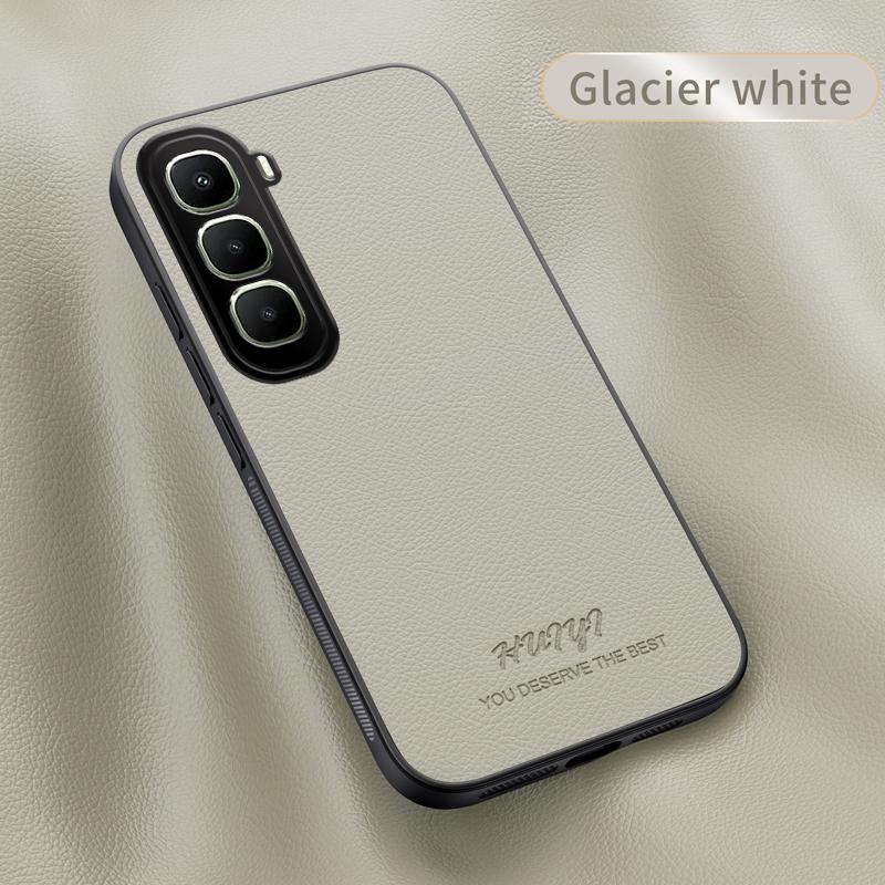 Luxury Business Leather Soft Frame Magnetic Cover For Infinix Hot 60 Pro Plus Hot60Pro+ 4G Phone Cases Capa