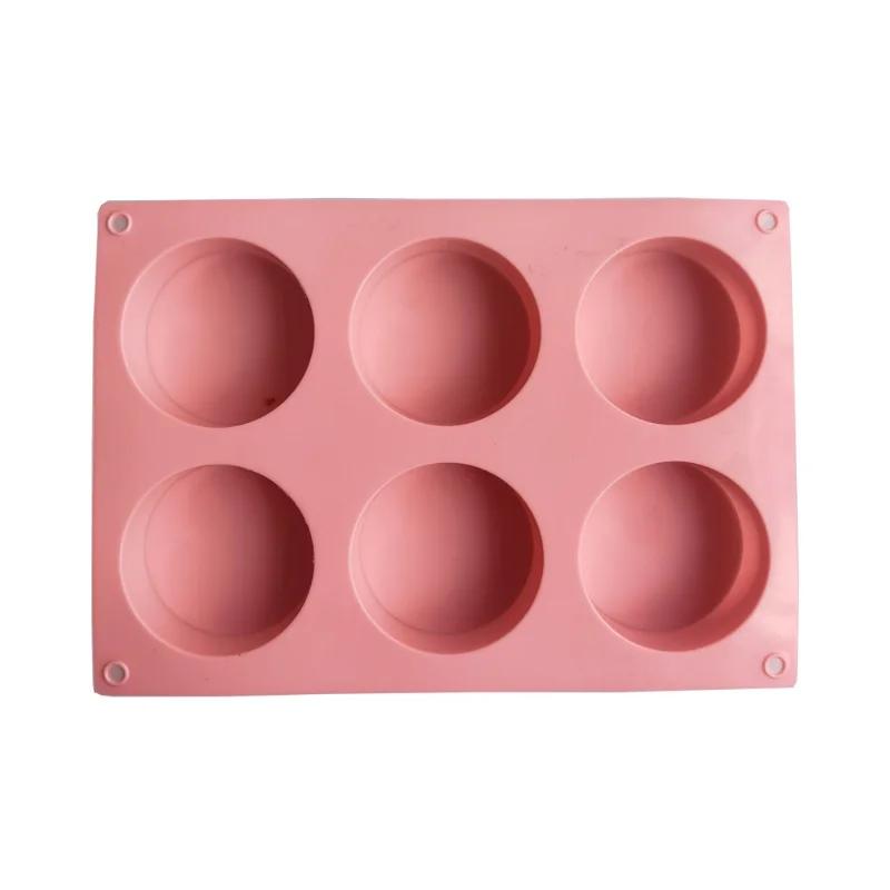 Round Cylinder Cake Molds Silicone Molds for Baking Cookie Chocolate Covered Bakeware Pastry Mould Round Cupcake Cake Pan