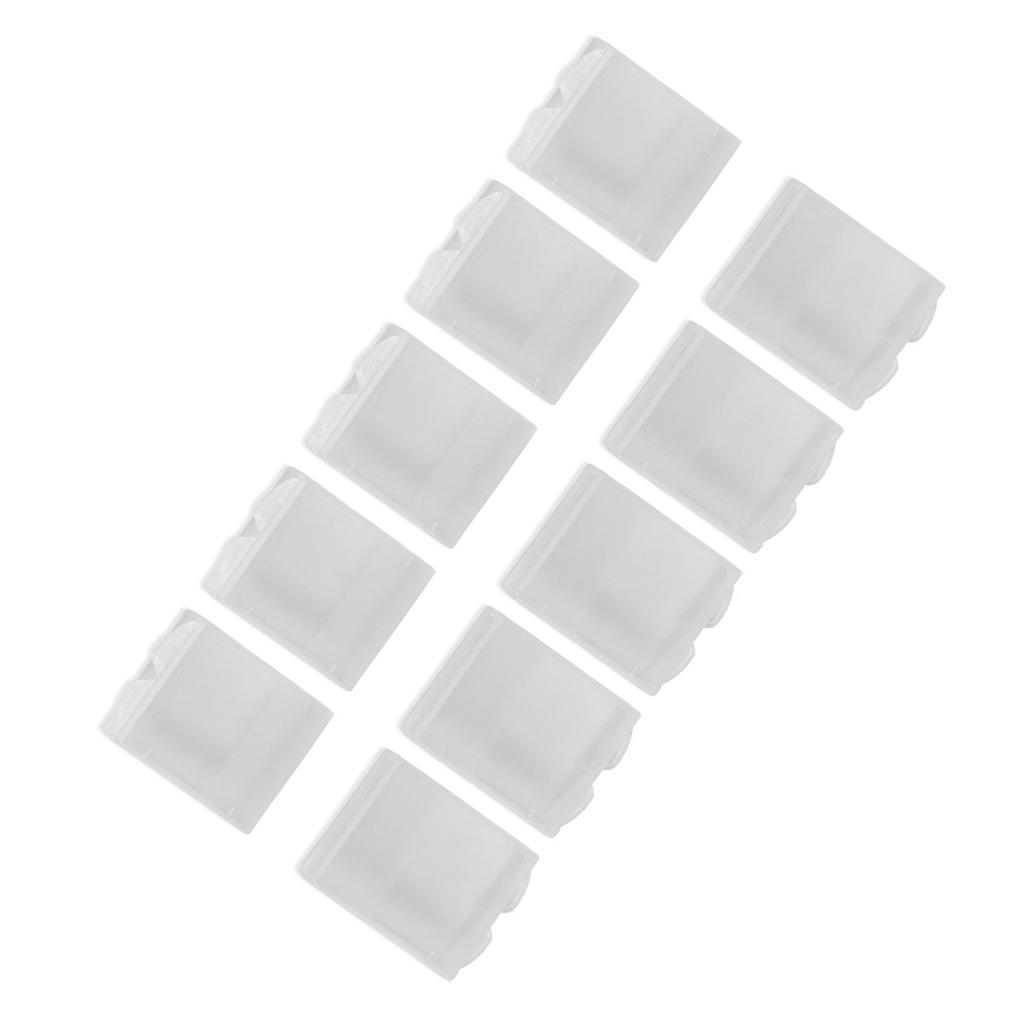 10pcs Clear Plastic Dampproof Battery Holder Storage Box Case Container for Gopro 3 4 5 6