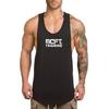 Do The Work Men's Slim Fit Pure Cotton Printed Gym Sports Bodybuilding Fitness Workout Summer Personality Fashion Casual Cool Vest