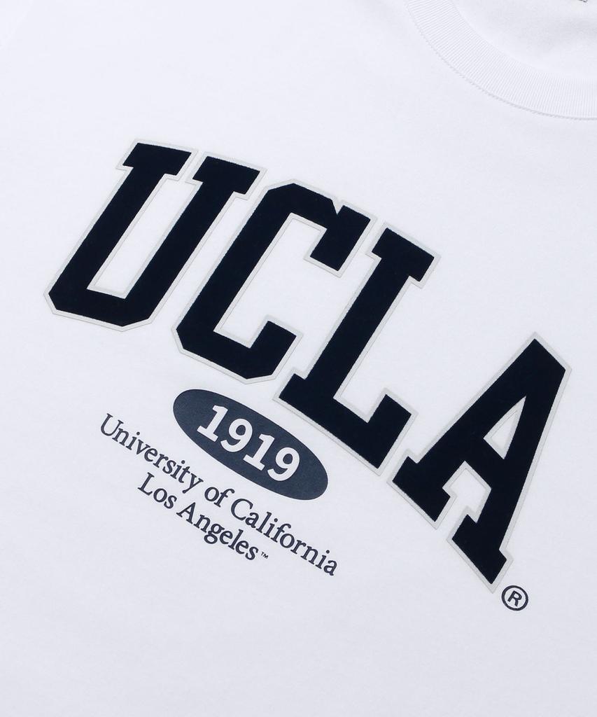Унисекс футболка с коротким рукавом оверсайз с надписью колледжа UCLA (Uc5Sta1)