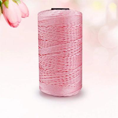 Веревка из полипропилена, поставка швейных ниток, ручная работа, ремесленный шнур макраме, сделай сам, свадебный декор, 34 цвета, витой ремесло