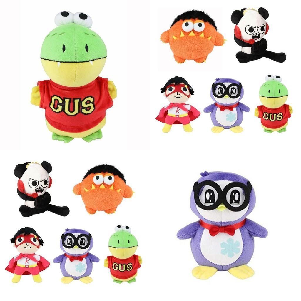 Очаровательная мягкая плюшевая игрушка-комбо Panda из Ryans World 18 см для детей, подарки