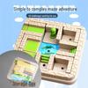 Маленький сладкий крокодиловый лабиринт: Huarongdao Логическая настольная игра-головоломка для детей