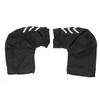 1 Pair Bike Handlebar Gloves Fleece Lined Reflective Strips Water Resistant Windproof Winter