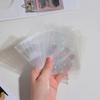 10pcs A8 Binder Sleeves Photo Album Binder Refill Laser Inner Cards Photocard Bags Pockets Transparency Mini Instax Name Card
