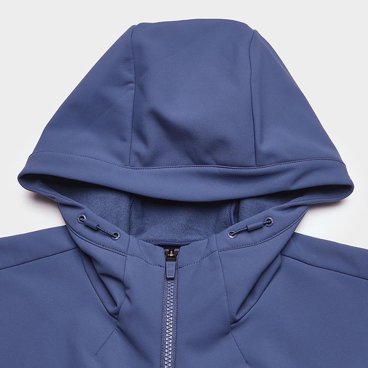 Fila Фитнес Серия для улицы Повседневная толстовка с капюшоном и длинным рукавом Мужские куртки Светло-серый Синий A11M441706F-BU