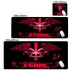 Anime The Binding Of Isaac Mousepad Game Keyboard Lock Edges Mice Pad Computer Accessories Non-slip Deskmats Pc Cabinet Mausepad