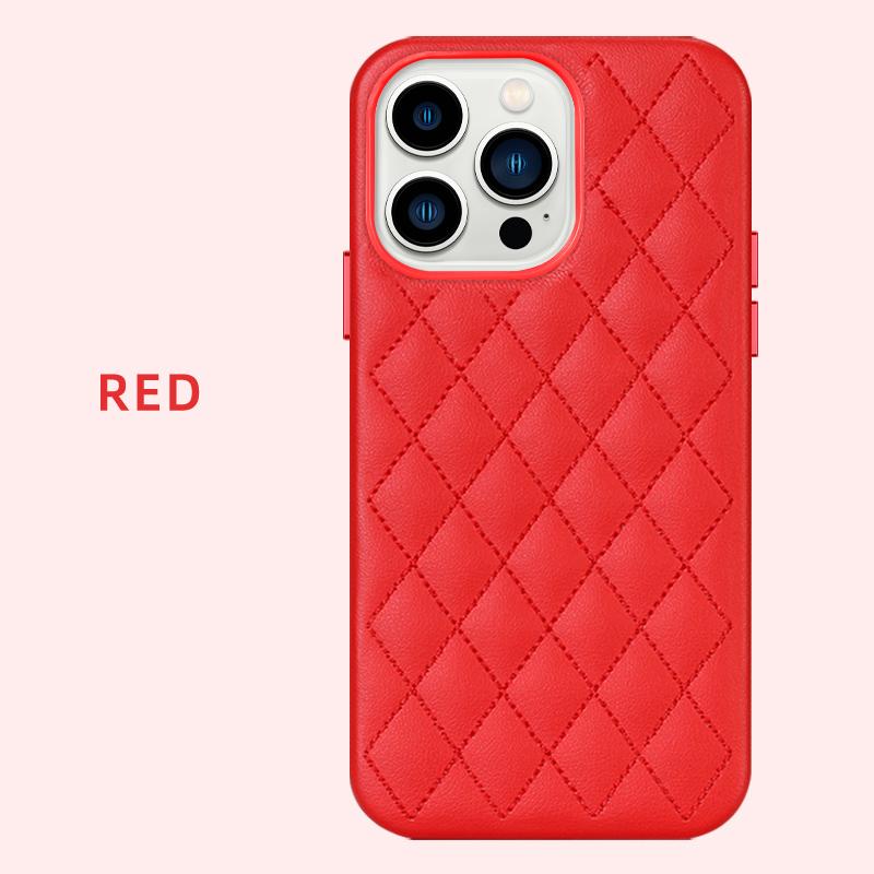 Распродажа кожаный чехол Magsafe для iPhone 13 Pro Max 13Pro 13 mini женская мода магнитная строчка роскошная задняя крышка