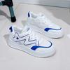 White Shoes Fashionable Autumn New Platform Height Increasing Breathable Casual Shoes for Students