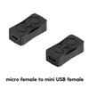 USB2.0 Adapter Micro/Mini Male Female Converter Connector USB Changer Adapter for Computer Tablet PC Mobilephones