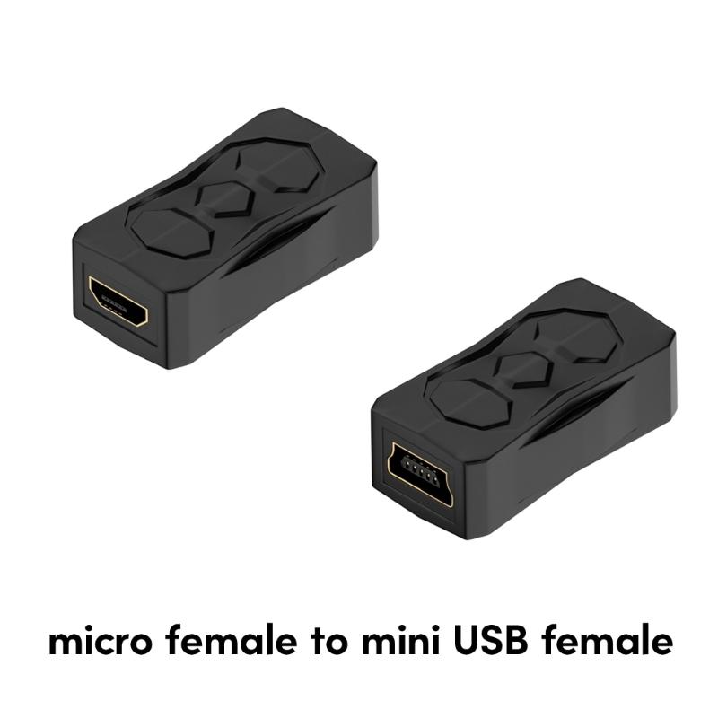 USB2.0 Adapter Micro/Mini Male Female Converter Connector USB Changer Adapter for Computer Tablet PC Mobilephones