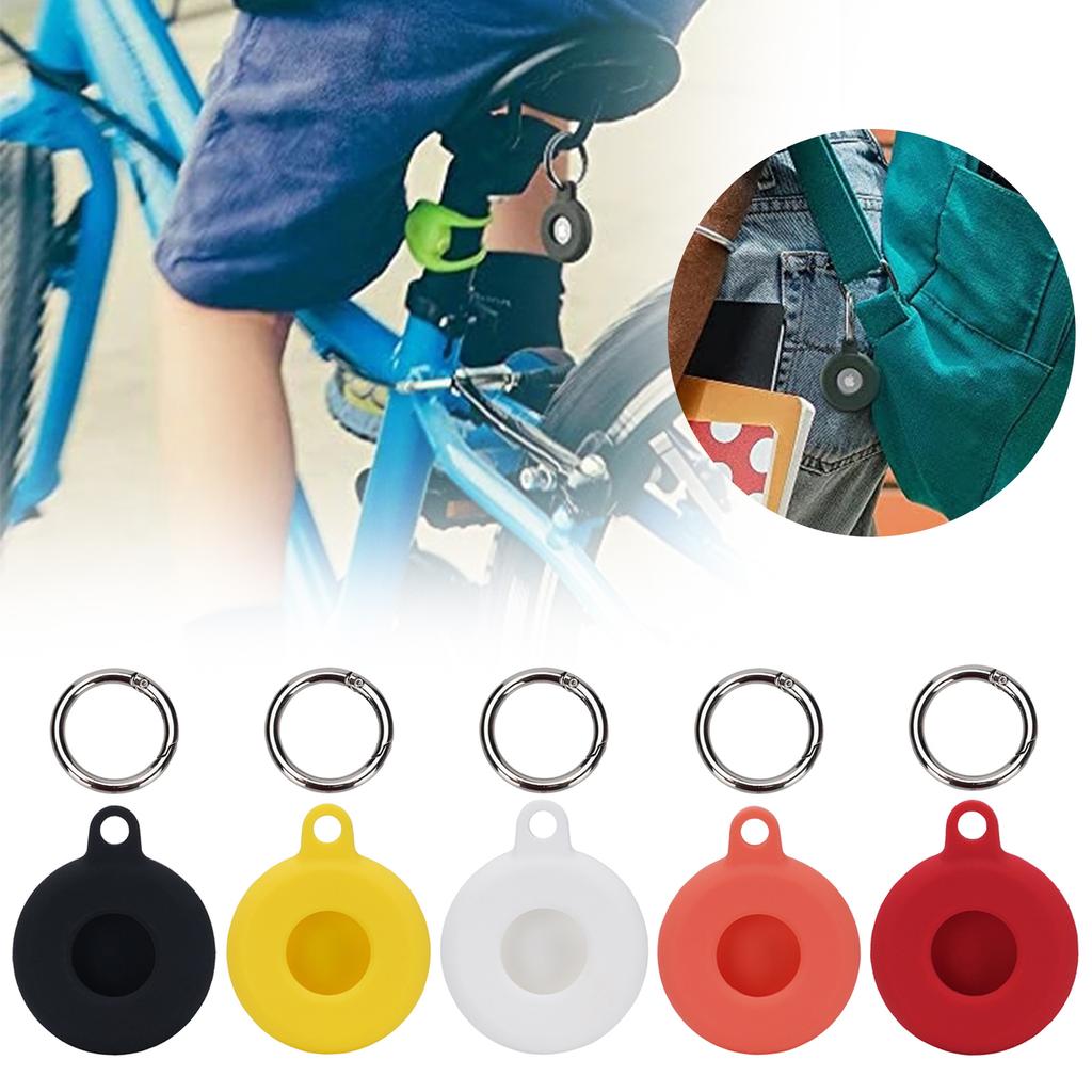 Силиконовый чехол Airtags для Apple Airtags Tracking Locator Защитный чехол для домашних животных с защитой от потери, мягкий чехол для Airtags Clip Cover