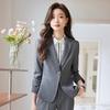 2025 Spring Women's Korean Slim Fit Professional Office Suit