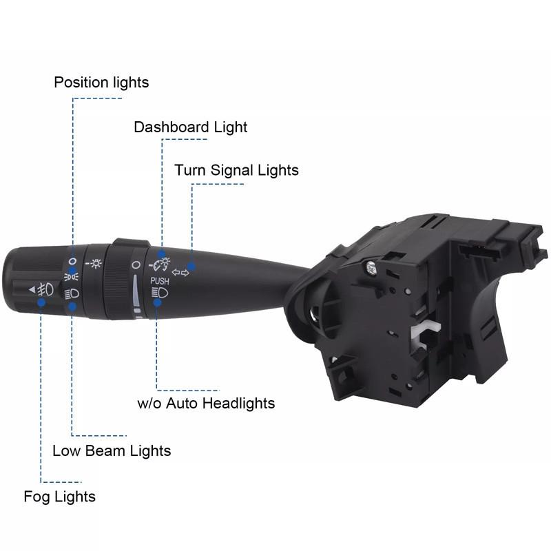Автомобильный многофункциональный переключатель рулевого управления, подходящий для Jeep Chrysler Dodge, многофункциональный переключатель поворота 05183947AA 5183947AC