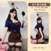 Sex underwear sexy sweet and spicy secretary outfit cossplay pure desire rabbit outfit office uniform two-piece set of women