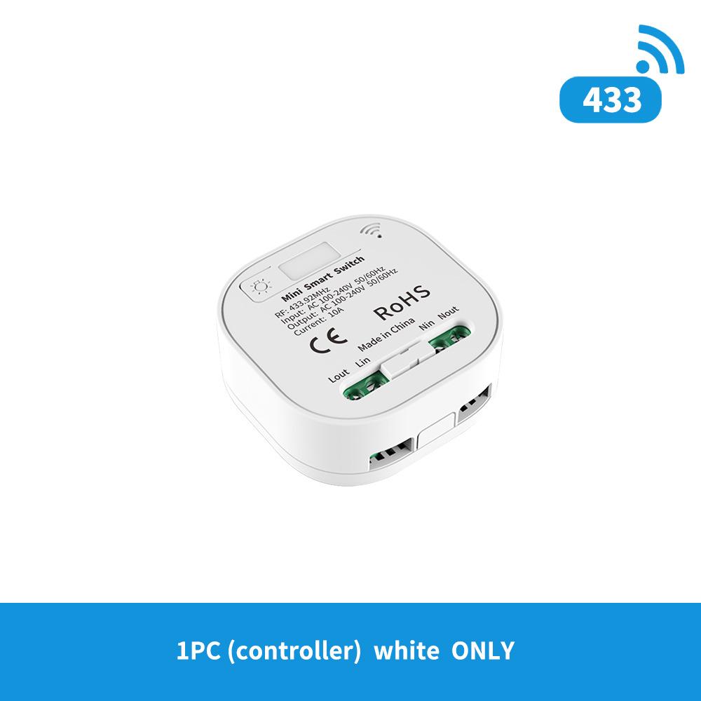 1/2 Gang Self-Energy Smart Life App Generators Wifi+433 Wireless Remote Control Panel ABS 240V 16A Waterproof EU Standard PC