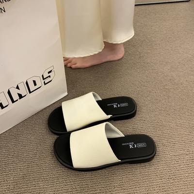 Модная обувь тапочки женские летние шлепанцы пантофли сланцы женские пляжные резиновые шлепанцы на плоской подошве 2025 сабо гавайские мягкие повседневные для отдыха