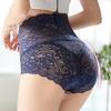 Women Panties High Waist Hollow Out Lace Good Breathability Floral Embroidery Solid Color Briefs Slim Fit Thin Quick Dry Casual Sport Lady Underpants