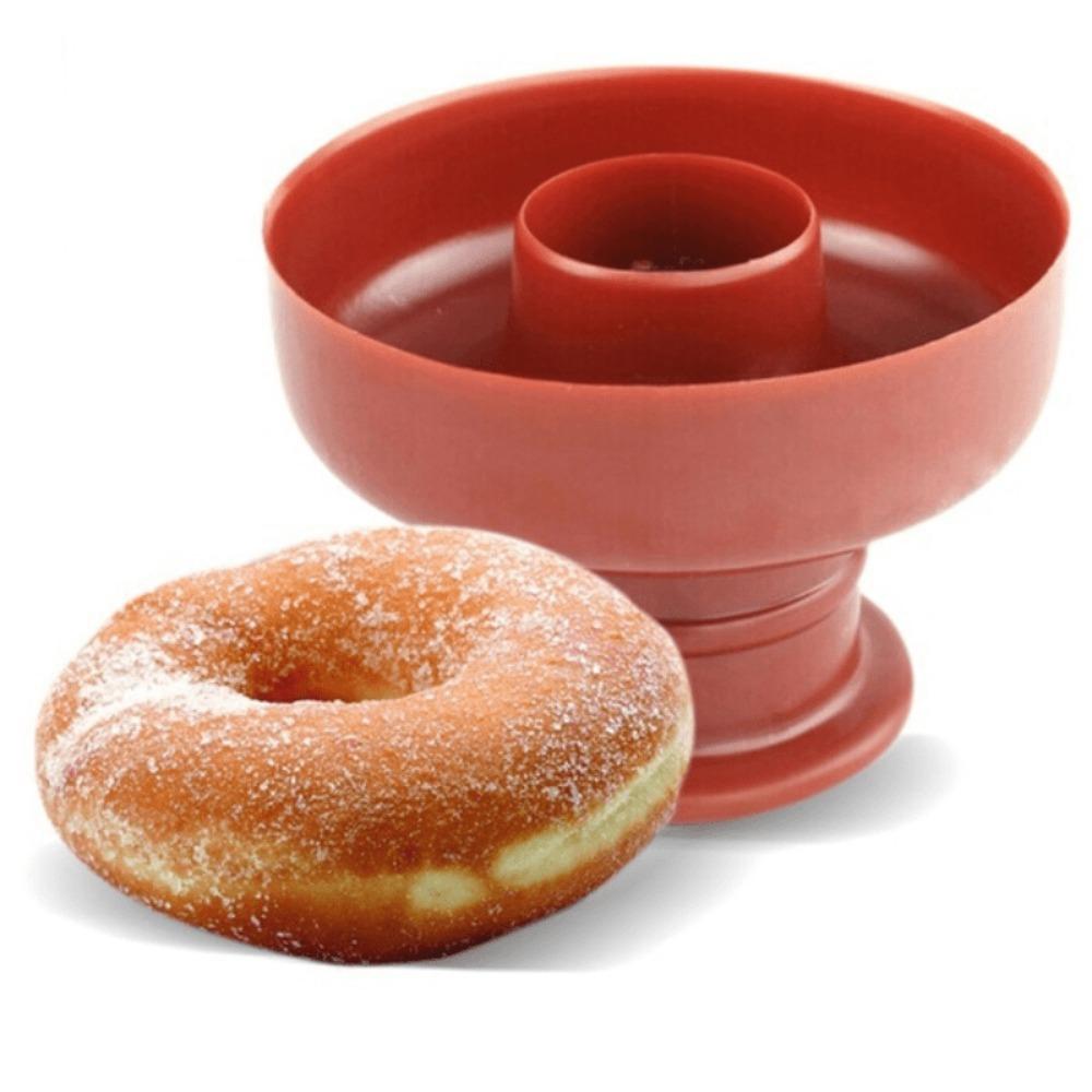 1 PC Easy DIY Donut Maker - Plastic Doughnut Cake Mold for Baking & Decorating Bread, Desserts, and More - Perfect Kitchen Baking Tool
