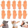 PAVIKE Маленькие ручные игрушки для кошек, Пальцы кошки, Набор из 10 штук, Напальчники, Пальчиковые куклы в форме рук, Лапы кошки, Популярные игрушки для кошек, Напальчники для кошек, Кошка