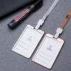 Zinc Zinc Alloy Security Identity Business Certificate Cover Work Badge ID Card Holder Pass Tag with Lanyard