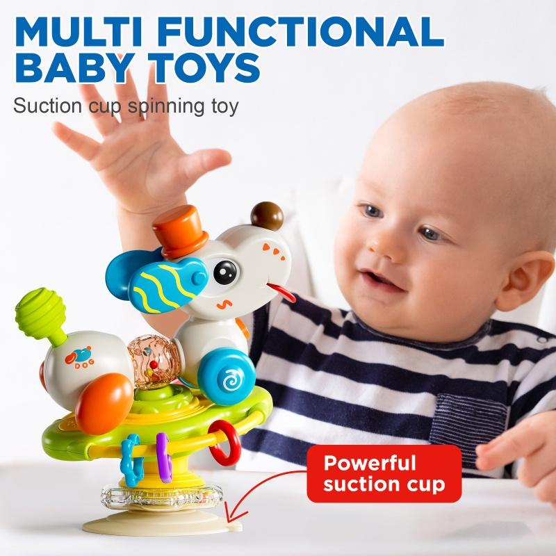 Table Dog Baby 0-3 Years Old Multi Functional Detachable Steering Wheel Puzzle Toy Boy Girls Sensory Gift