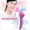 5 In 1 Electric Facial Cleanser Wash Face Cleaning Machine Skin Pore Cleaner Body Cleansing Massage Mini Beauty Massager Brush